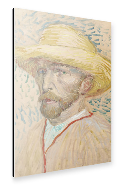 Alu-Dibond "Selbstportrait Van Gogh" 30x20 cm artboxONE