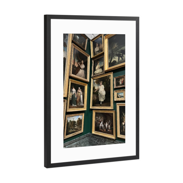 Poster mit Rahmen Schwarz (Metallic) "Pictures in Picture" artboxONE - Städte / London,Architektur,Fashion,Streetart - Portraits,Muesum,Art,Fotografie