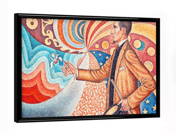 Poster mit schwarzem Rahmen "Porträt von Félix Fénéon" artboxONE - Menschen,Männer