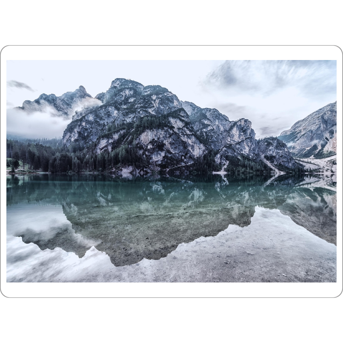 Tischset "Morgen in den Dolomiten" artboxONE - Natur,Reise,Reise / Länder,Für Mama,Für Papa