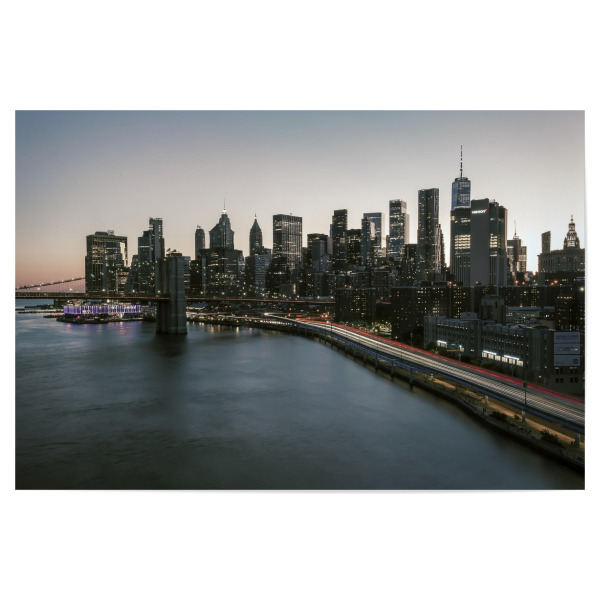 Poster 30x20 cm "Die Stadt New York" artboxONE - Städte,Städte / New York,Reise,Architektur,Reise / Länder
