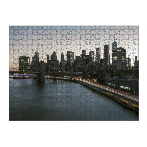 Puzzle Ravensburger "Die Stadt New York" artboxONE - Städte,Städte / New York,Reise,Architektur,Reise / Länder