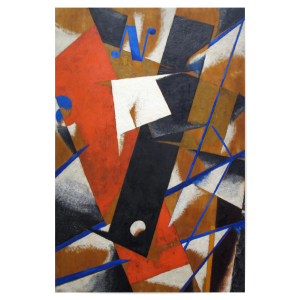 Poster 30x20 cm "Space-Power-Konstruktion" artboxONE - Abstrakt,Geometrie,Galaxy