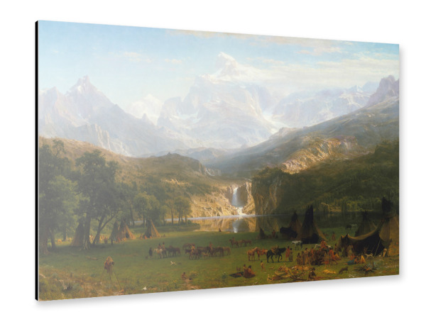 Alu-Dibond "Die Rocky Mountains, Landers Peak" 30x20 cm artboxONE