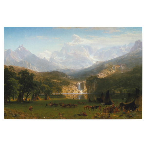 Poster "Die Rocky Mountains, Landers Peak" artboxONE - Natur,Reise,Reise / Länder