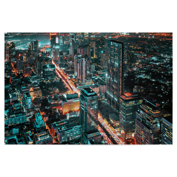 Poster 30x20 cm "Dschungel von Bangkok" artboxONE - Städte,Reise,Architektur,Reise / Asien,Reise / Länder