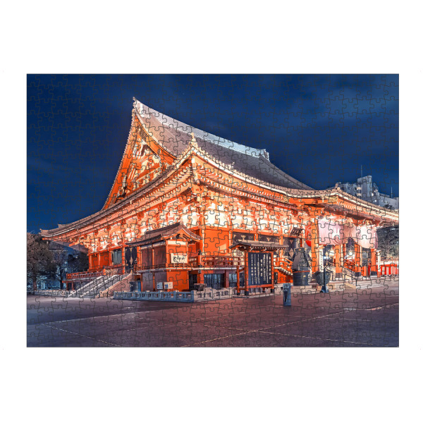 artboxONE Puzzle "Asakusa-Heiligtum" artboxONE - Städte,Reise,Architektur,Reise / Asien,Städte / Tokio