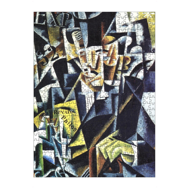 Puzzle Ravensburger "Porträt eines Philosophen" artboxONE - Abstrakt,Menschen,Geometrie