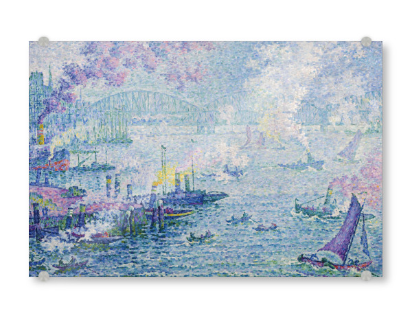 Acrylglasbild "Der Rotterdamer Hafen" artboxONE - Städte,Reise,Architektur,Reise / Länder,Städte / Weitere