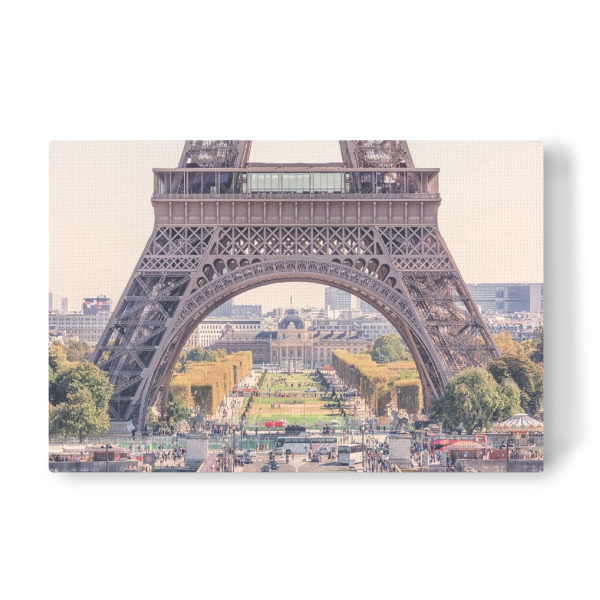 Leinwandbild "Eiffel-Füße" artboxONE - Städte,Reise,Architektur,Städte / Paris,Reise / Länder