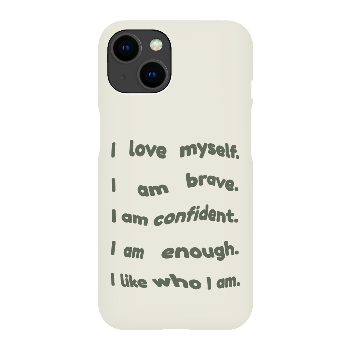 iPhone "Who I am" Premium-Case Handyhülle artboxONE