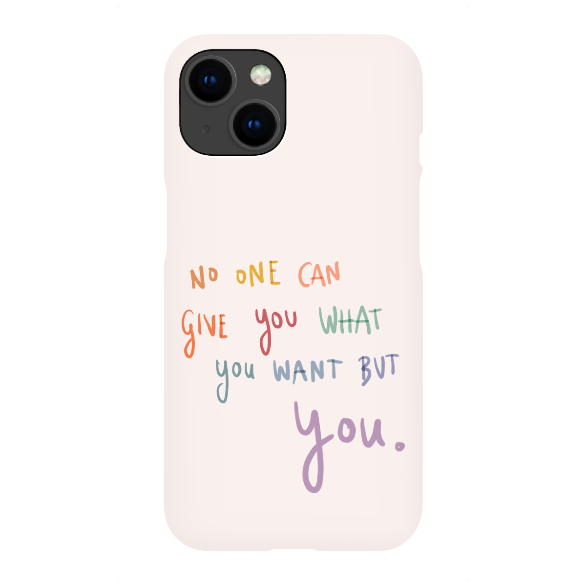 iPhone "You - Motivationszitat" Premium-Case Handyhülle artboxONE