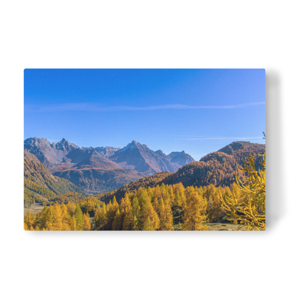 Leinwandbild "Herbsttag in der Schweiz" artboxONE - Natur,Reise,Reise / Länder