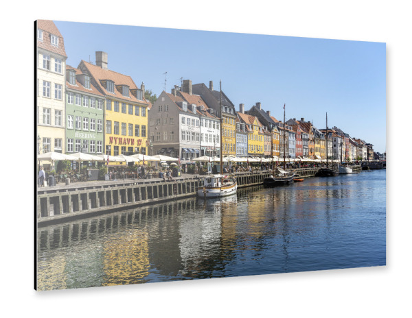 Alu-Dibond "Kopenhagen, Dänemark," 30x20 cm artboxONE