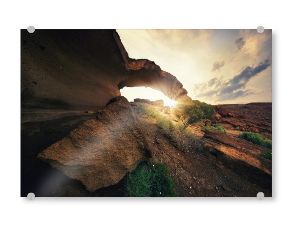 Acrylglasbild "Natürliche Harmonie" artboxONE - Natur,Reise