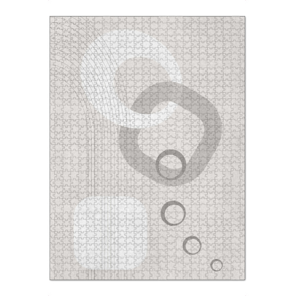 Puzzle Ravensburger "Mid-Century Modern - Gemeinsam" artboxONE - Abstrakt,Geometrie