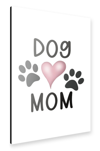 Alu-Dibond "Hundemama | Hund zitiert Bild" 30x20 cm artboxONE