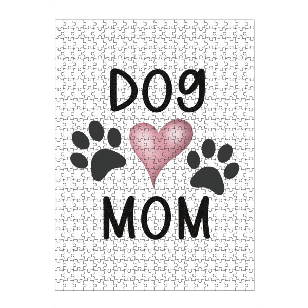 artboxONE Puzzle "Hundemama | Hund zitiert Bild" artboxONE - Tiere,Buchstaben,Für Mama,Festivals