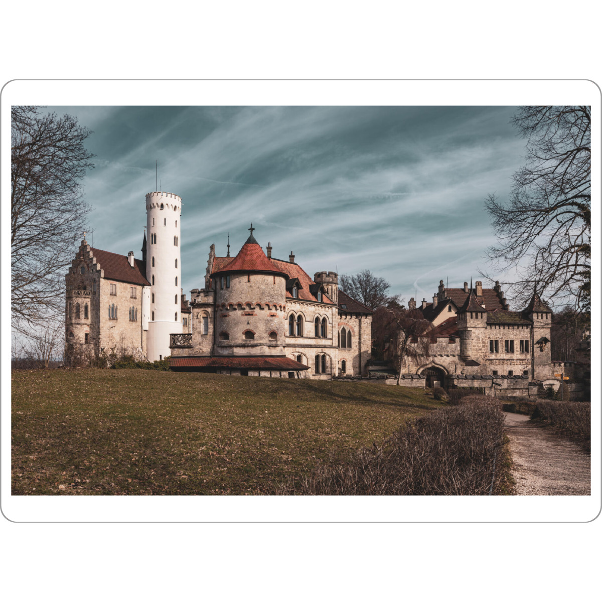 Tischset "Das Liechtensteiner Schloss" artboxONE - Architektur