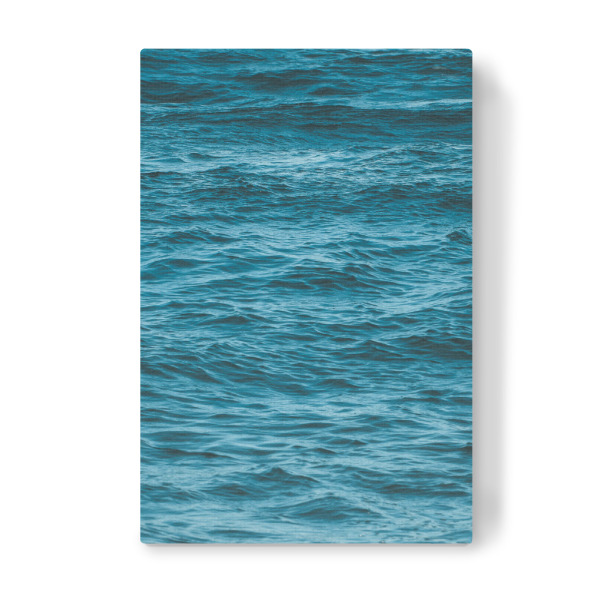 Leinwandbild "BEWEGUNG BLAU" artboxONE - Natur,Reise / Strand und Meer - Ozean,Wasser,Meer,Wellenbewegung,Blau