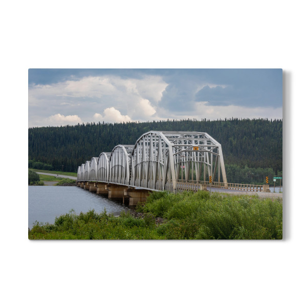 Galerie-Print "Brücke am Alaska Highway" 30x20 cm artboxONE
