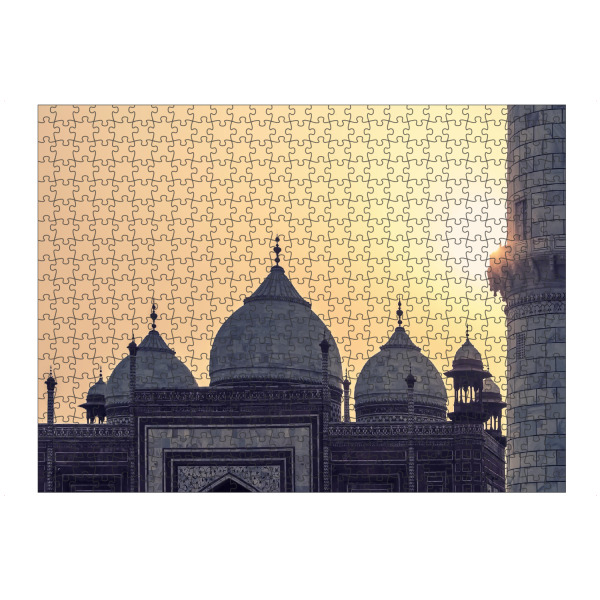 artboxONE Puzzle "Taj-Silhouette" artboxONE - Städte,Reise,Architektur,Reise / Asien,Reise / Länder