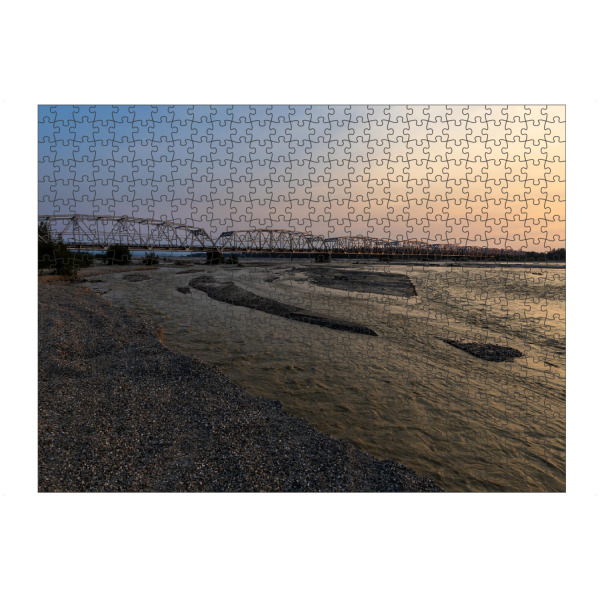 Puzzle Ravensburger "Alaska Highway" artboxONE - Natur,Reise,Architektur