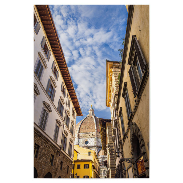 Poster "Dom, Häuser, Himmel" artboxONE - Reise,Architektur,Reise / Länder,Städte / Weitere