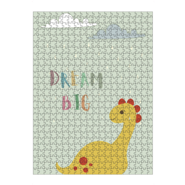 artboxONE Puzzle "Dream Big Cute portrait" artboxONE - Für Kinder,Tiere,Fiktion