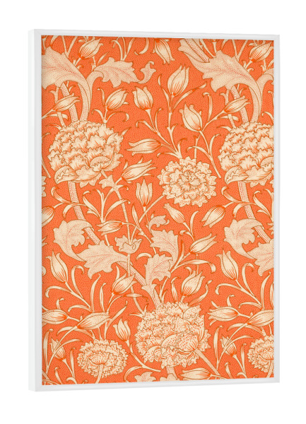 Poster mit weißem Rahmen "Wilde Tulpe" artboxONE - Floral,Abstrakt,Geometrie,Für Mama,Für Papa