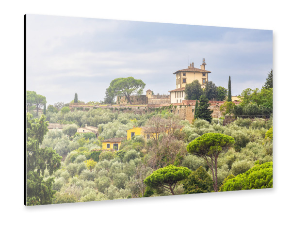 Alu-Dibond "Haus in Florenz" 30x20 cm artboxONE