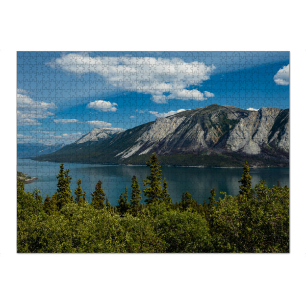 Puzzle Ravensburger "Entlang des Alaska Highways" artboxONE - Natur,Reise