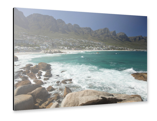 Alu-Dibond "Camps Bay in Kapstadt" 30x20 cm artboxONE