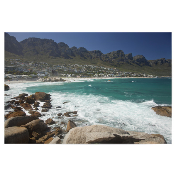 Poster 30x20 cm "Camps Bay in Kapstadt" artboxONE - Natur,Reise,Reise / Afrika