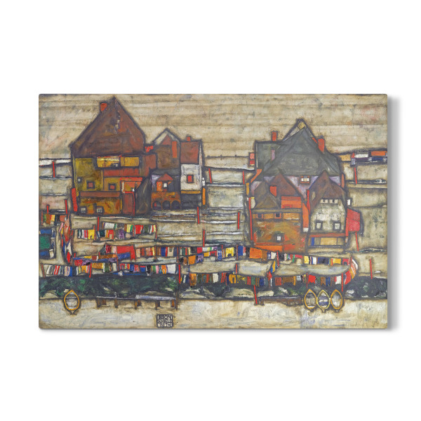 Galerie-Print "Häuser mit Wäsche" 30x20 cm artboxONE