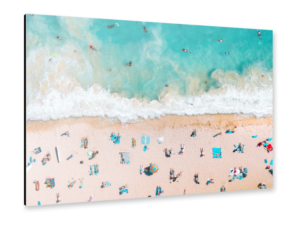 Alu-Dibond "Strandstimmung Leben" 30x20 cm artboxONE