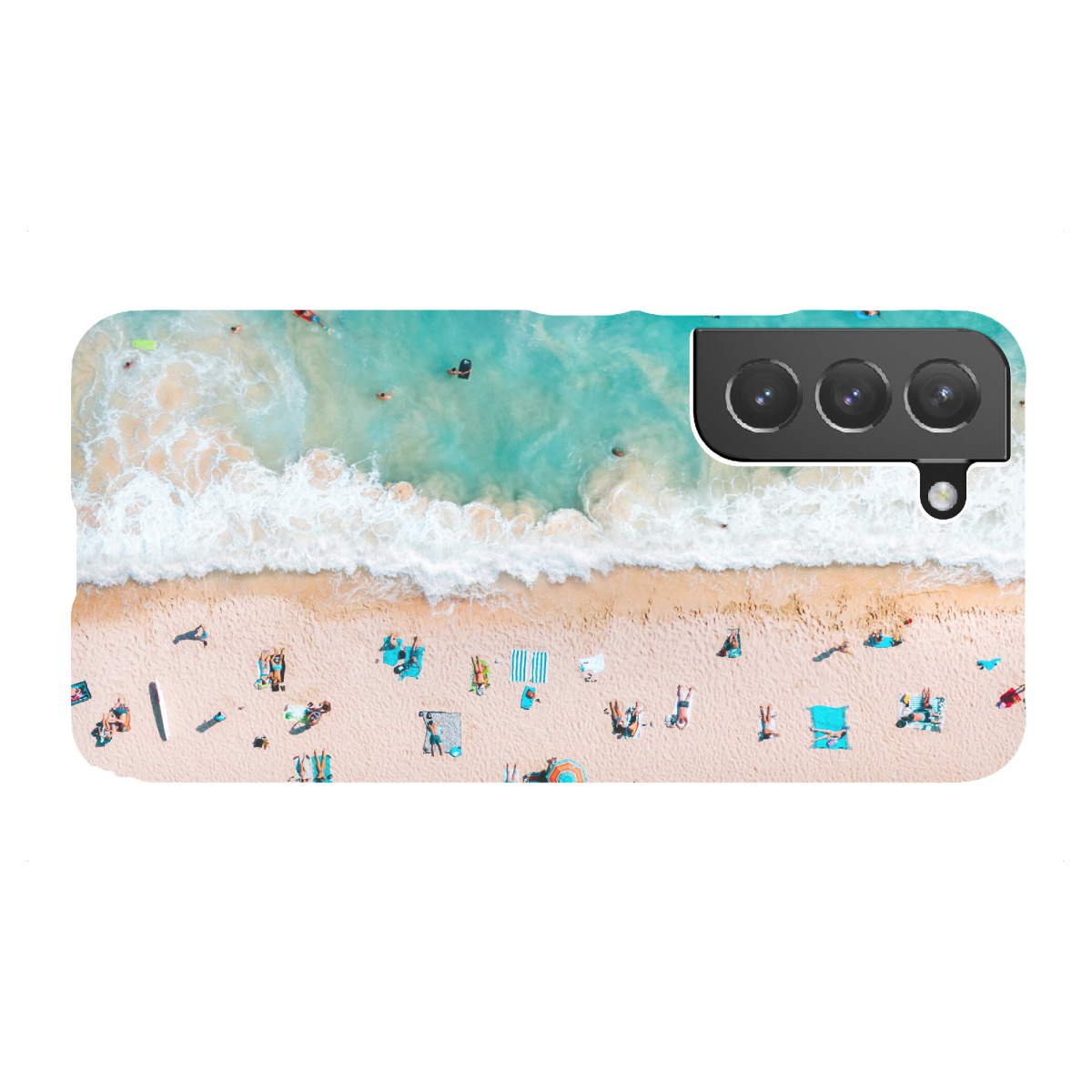 Samsung Galaxy "Strandstimmung Leben" Premium-Case Handyhülle artboxONE