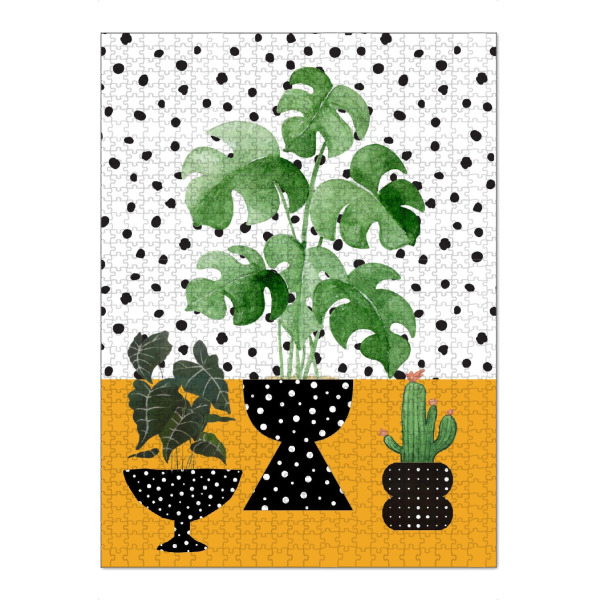 Puzzle Ravensburger "Zimmerpflanze-Porträt" artboxONE - Natur,Floral