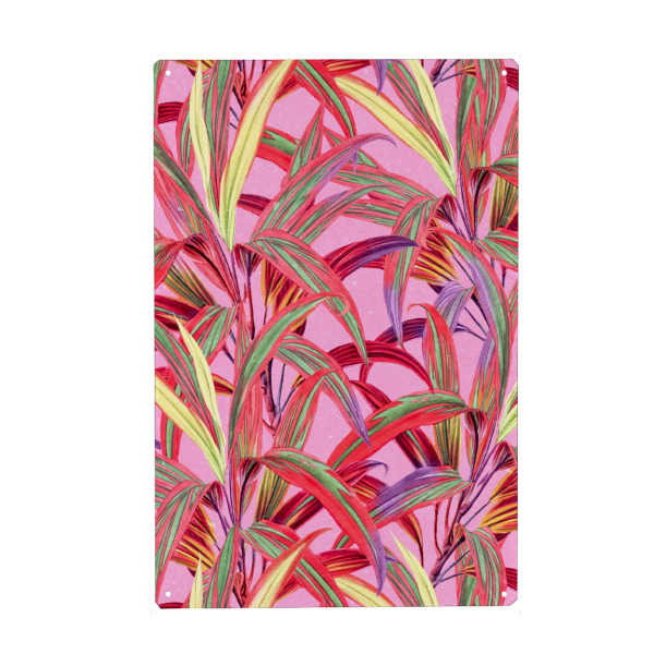 Holzbild "Tropisches Rosa" artboxONE - Natur,Floral,Liebe
