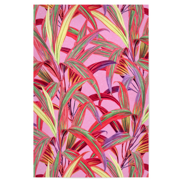 Poster 30x20 cm "Tropisches Rosa" artboxONE - Natur,Floral,Liebe