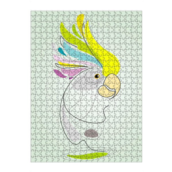 Puzzle Ravensburger "Papageienhimmel" artboxONE - Natur,Für Kinder,Tiere