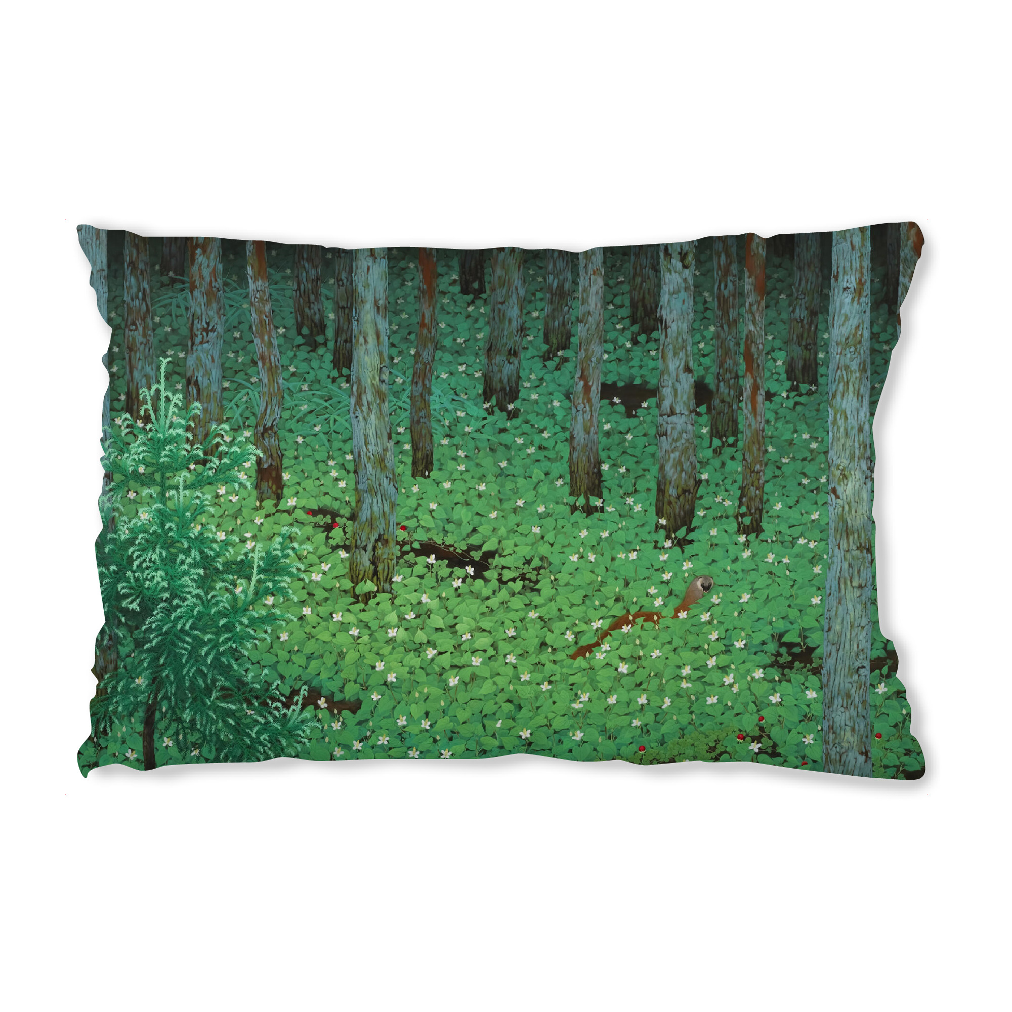 Design-Kissen "Japanischer Wald" artboxONE - Natur,Reise,Reise / Asien