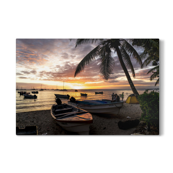 Galerie-Print "Sonnenuntergang am Traumstrand" 30x20 cm artboxONE