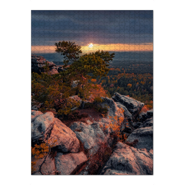 Puzzle Ravensburger "Gohrisch Felsen" artboxONE - Natur,Reise