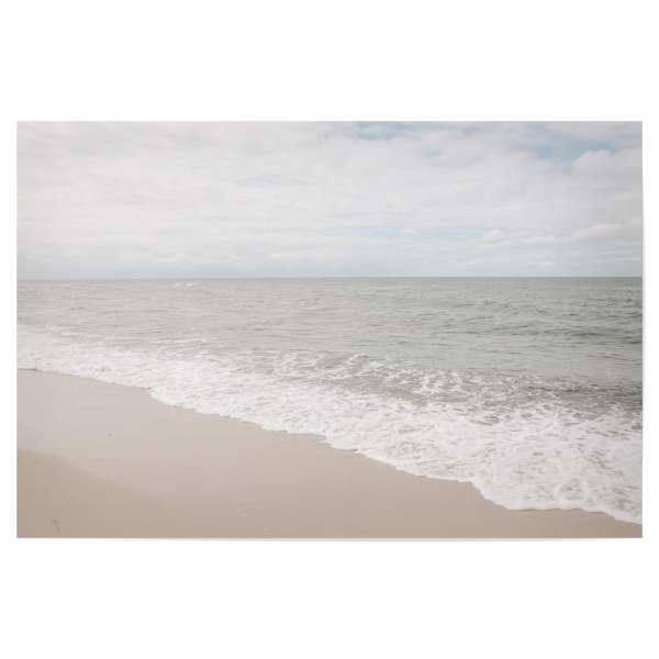 Poster 30x20 cm "Sanfte Wellen an der Ostsee" artboxONE - Natur,Reise / Strand und Meer
