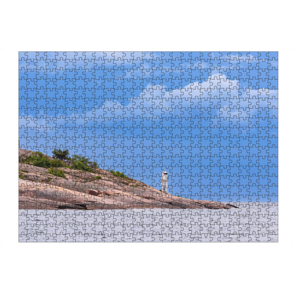 artboxONE Puzzle "Ostsee, Wolken, Leuchtturm" artboxONE - Natur,Reise,Architektur,Reise / Strand und Meer