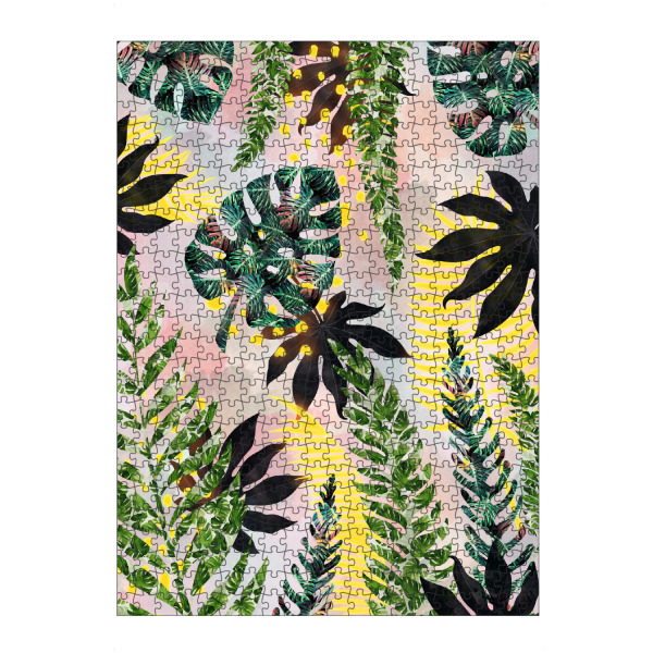 artboxONE Puzzle "Dschungelsaison" artboxONE - Natur,Floral,Abstrakt