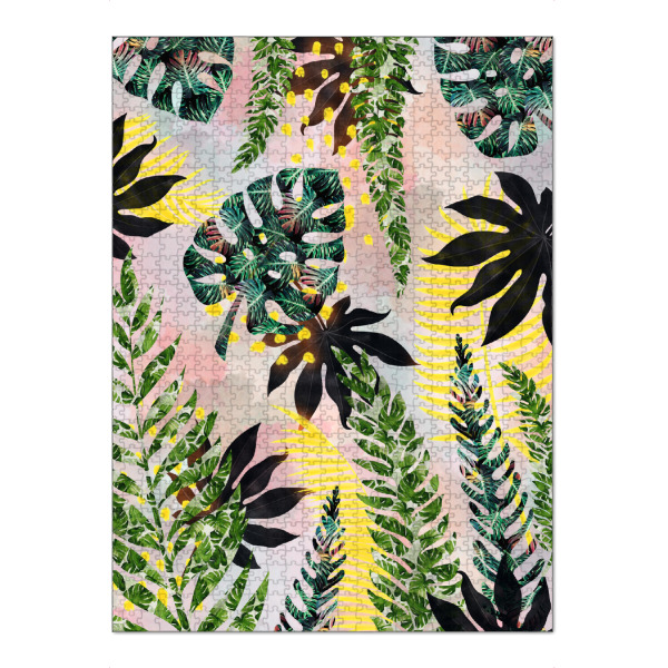 Puzzle Ravensburger "Dschungelsaison" artboxONE - Natur,Floral,Abstrakt