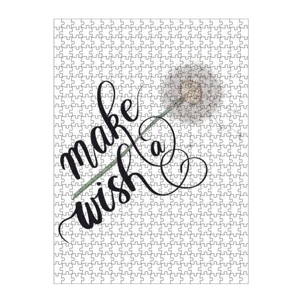artboxONE Puzzle "Wünsch dir was | Blumen-Design" artboxONE - Natur,Floral,Fashion,Für Mama