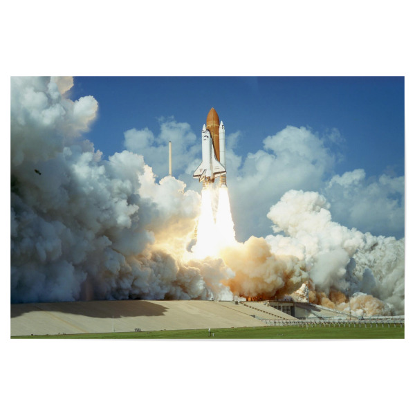 Poster 30x20 cm "Space Shuttle Challenger" artboxONE - Reise,Galaxy